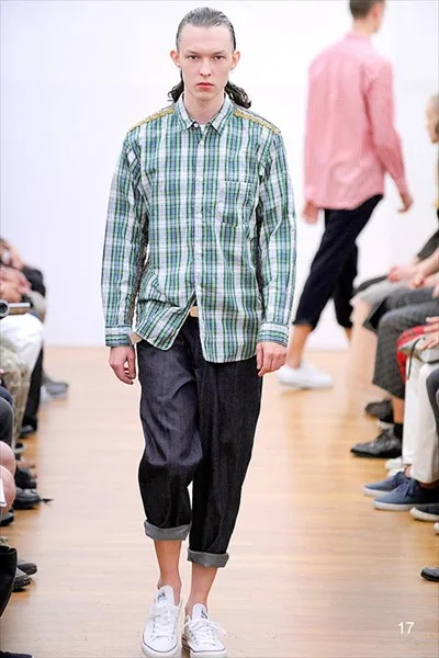 コムデギャルソンシャツ 2014春夏 LOOK 17