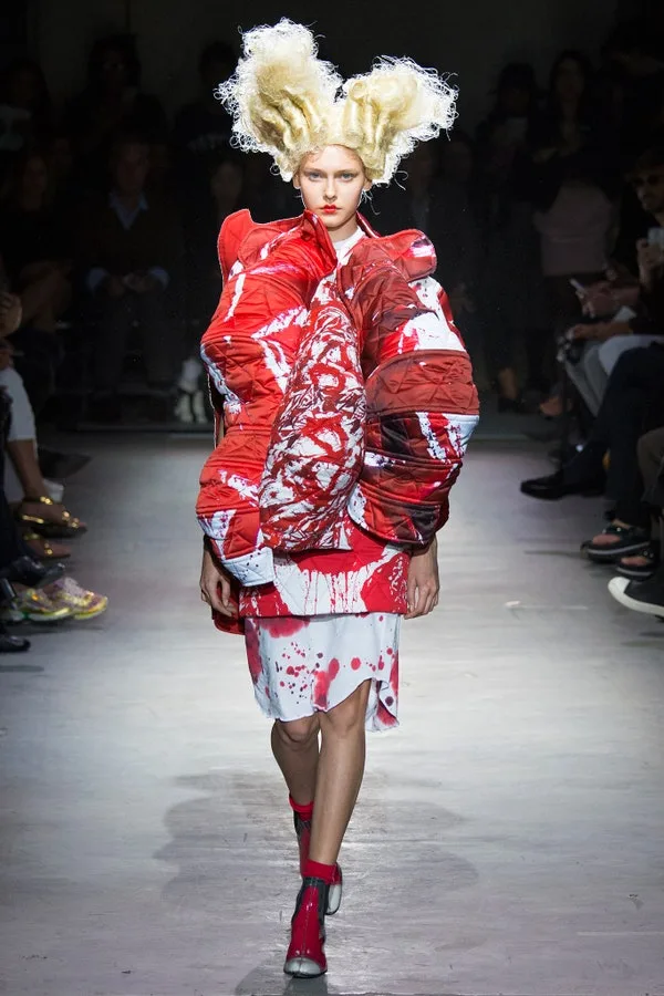 コムデギャルソン 2015春夏 LOOK 7
