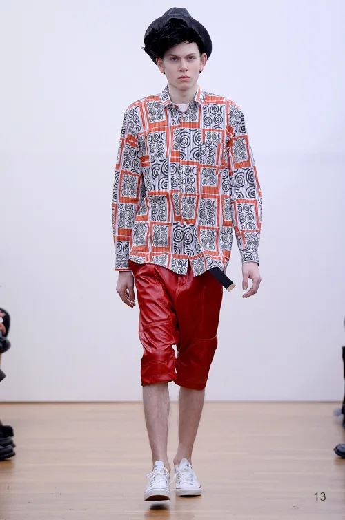 コムデギャルソンシャツ 2015秋冬 LOOK 13
