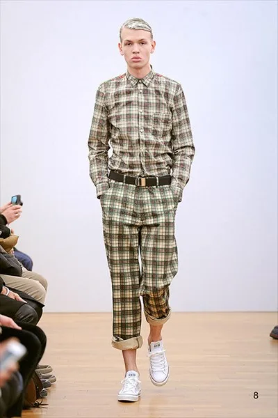 コムデギャルソンシャツ 2013秋冬 LOOK 8