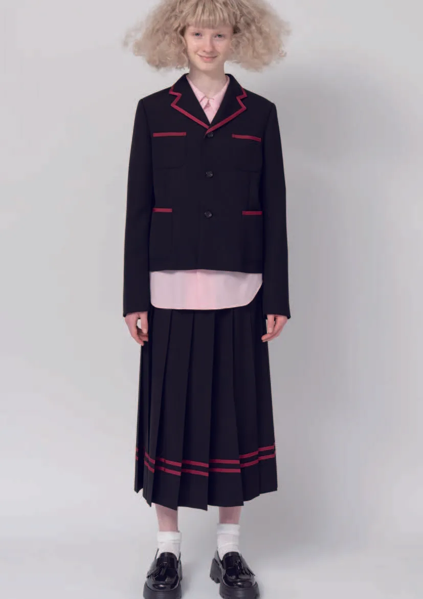 コムデギャルソンガール 2025年秋冬 LOOK 4