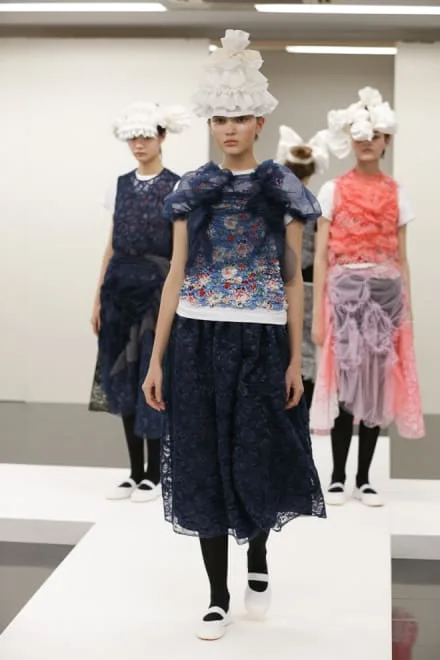 トリココムデギャルソン 2017春夏 LOOK 2