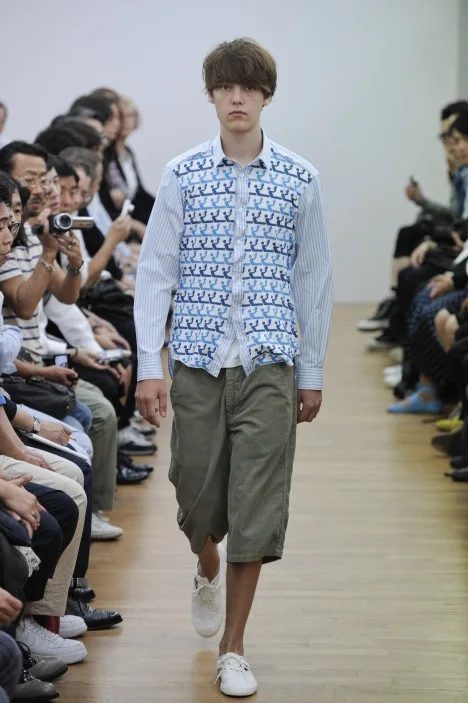 コムデギャルソンシャツ 2010春夏 LOOK 24