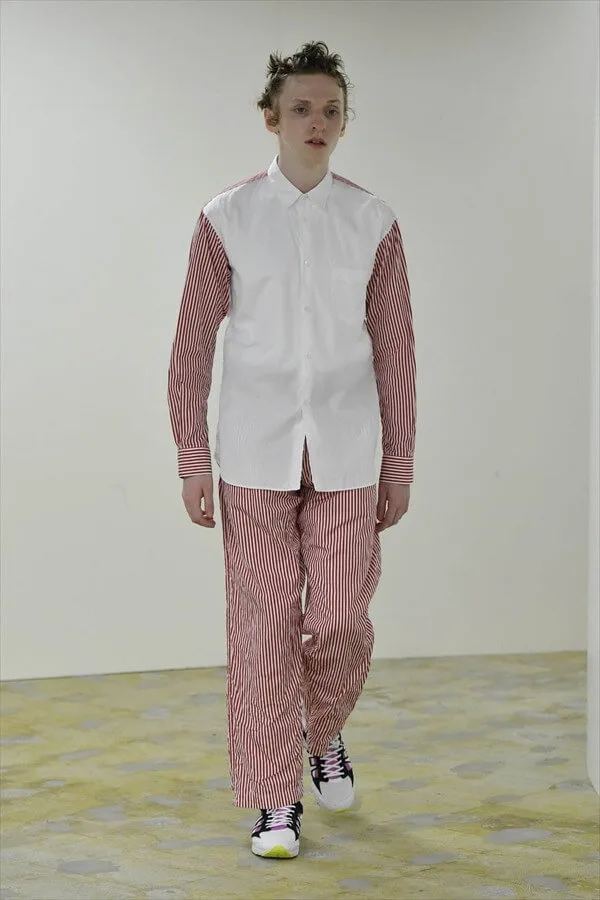 コムデギャルソンシャツ 2021春夏 LOOK 10