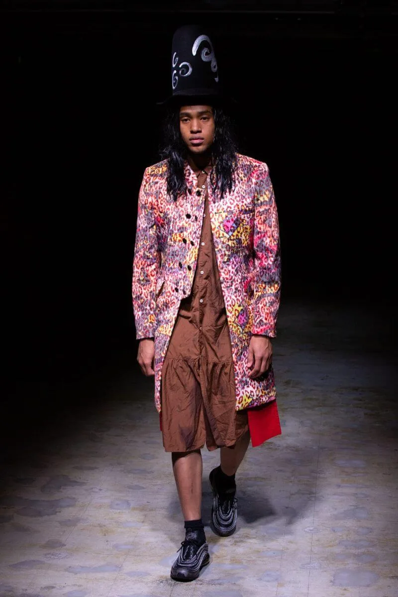 コムデギャルソンオムプリュス 2022年秋冬 LOOK 5