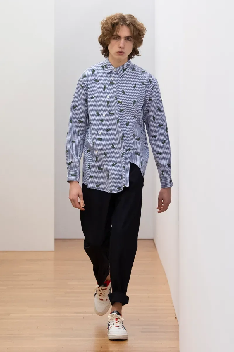 コムデギャルソンシャツ 2023年秋冬 LOOK 14