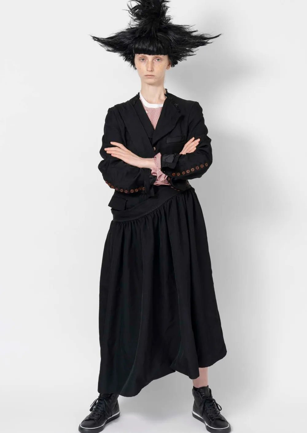 ブラックコムデギャルソン 2023年秋冬 LOOK 13