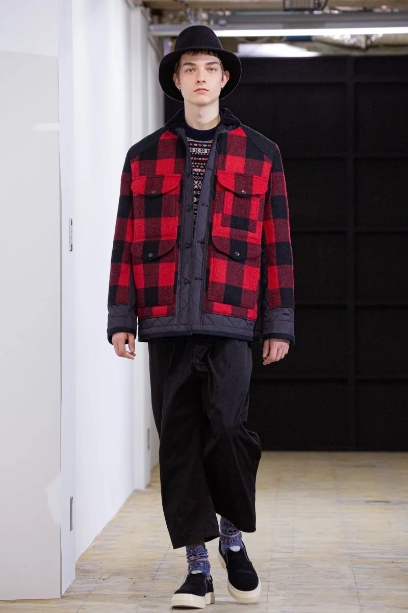 ジュンヤワタナベマン 2021年秋冬 LOOK 7