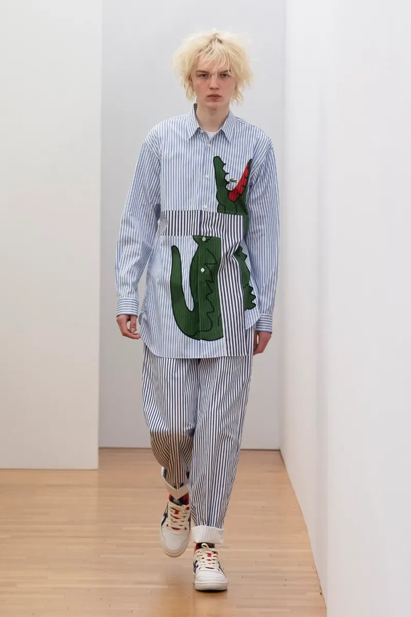 コムデギャルソンシャツ 2023年秋冬 LOOK 23
