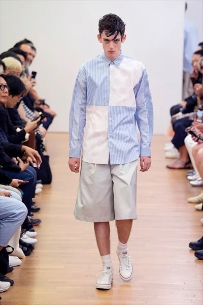 コムデギャルソンシャツ 2019春夏 LOOK 6