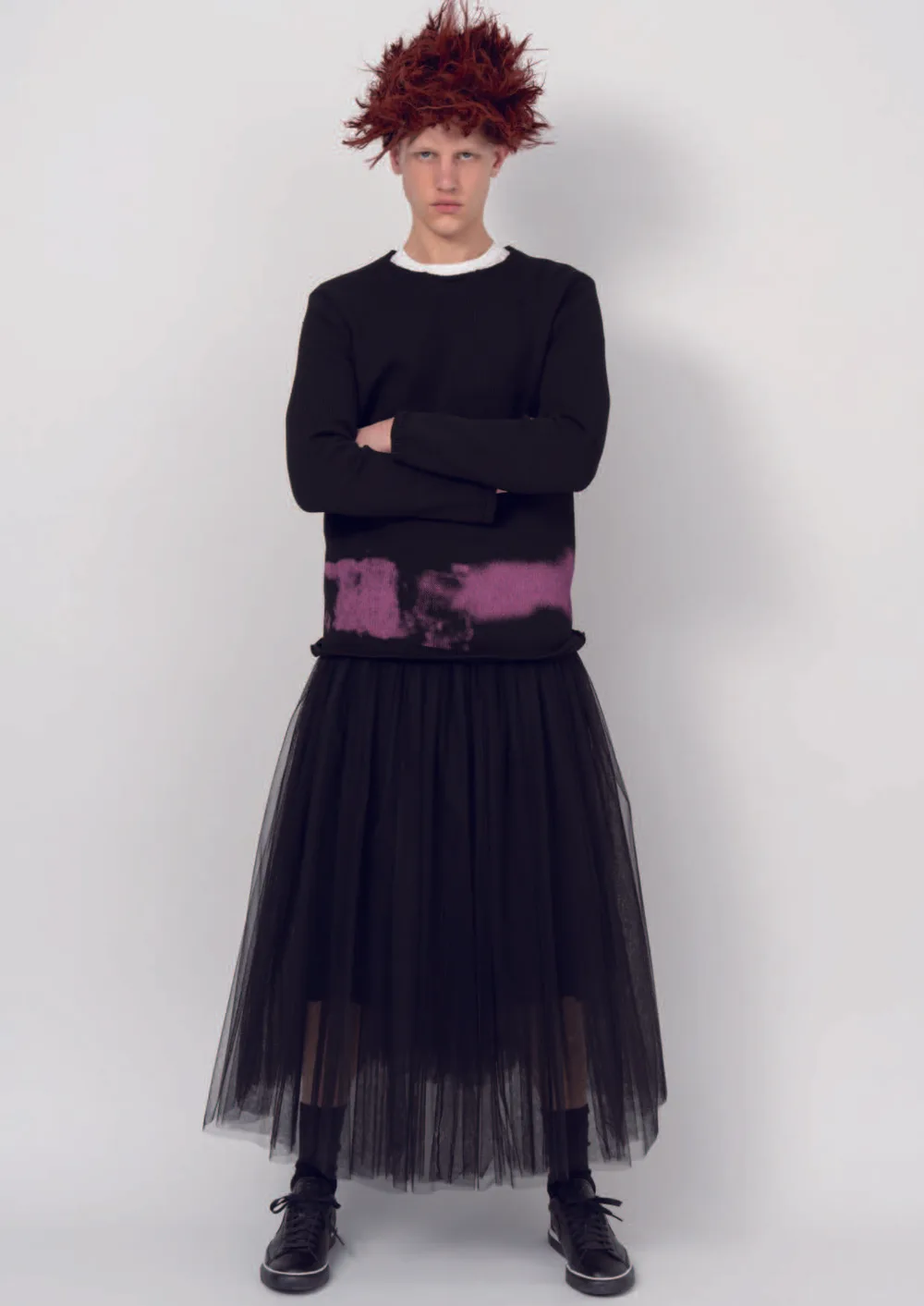 ブラックコムデギャルソン 2026年秋冬 LOOK 18