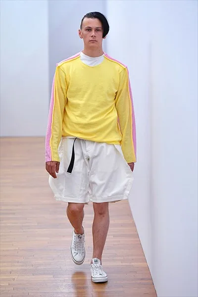 コムデギャルソンシャツ 2018春夏 LOOK 22