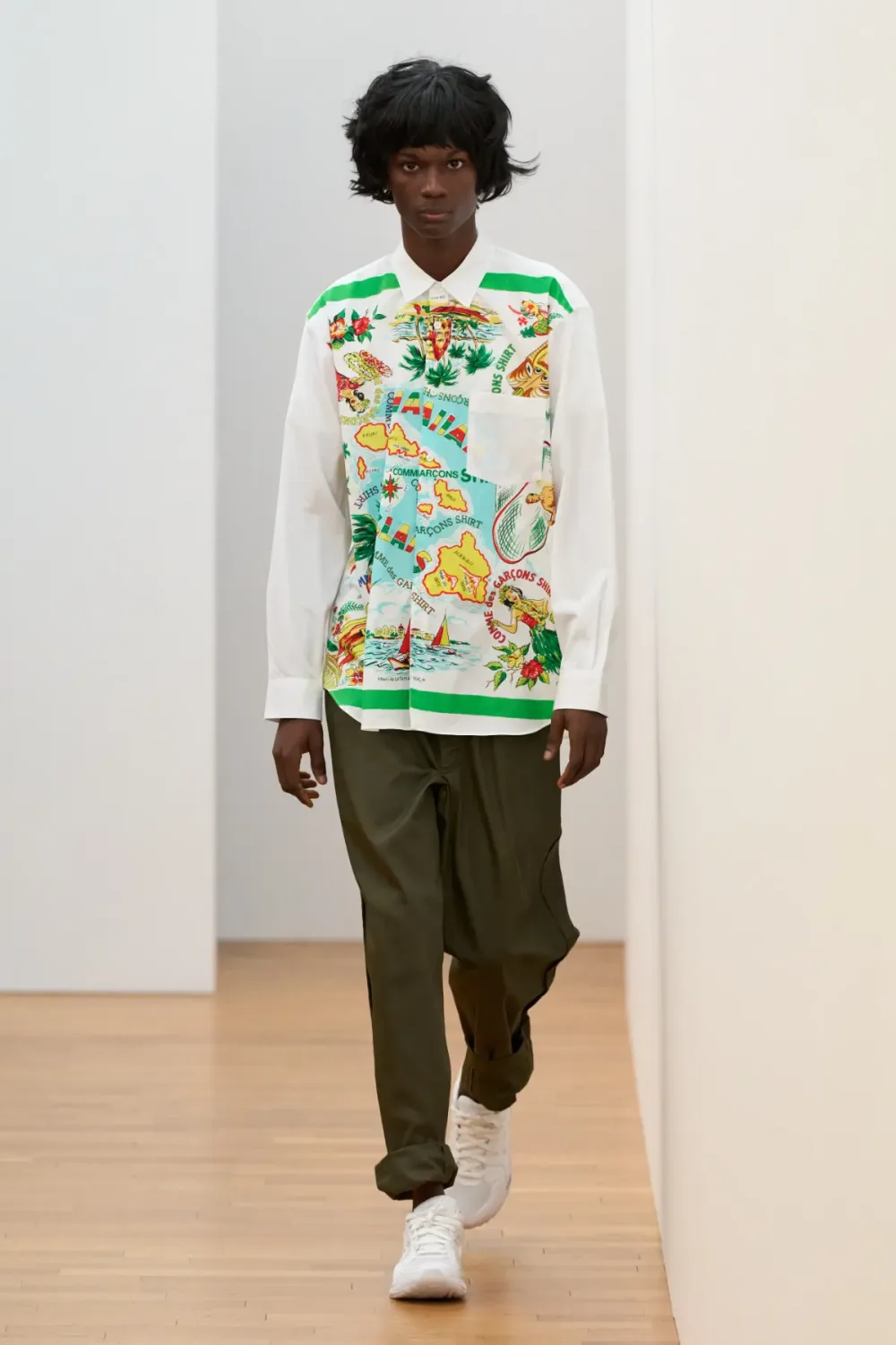 コムデギャルソンシャツ 2025年秋冬 LOOK 34