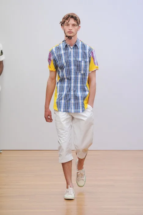 コムデギャルソンシャツ 2013春夏 LOOK 12