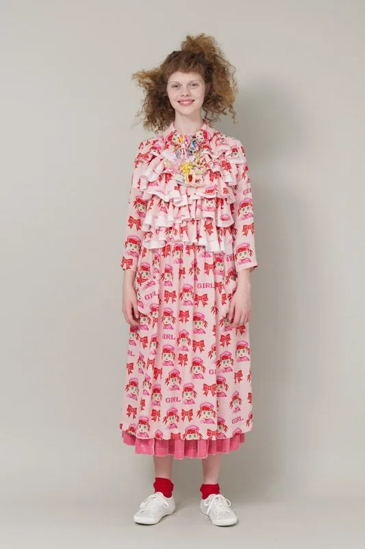 コムデギャルソンガール 2019秋冬 LOOK 19