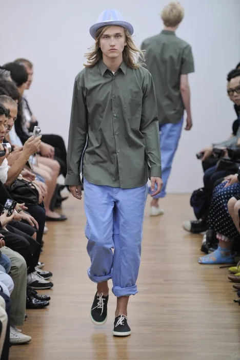 コムデギャルソンシャツ 2010春夏 LOOK 9