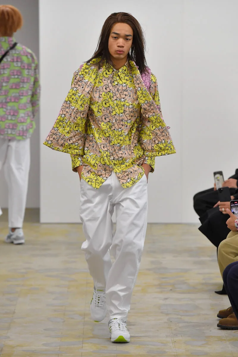 コムデギャルソンシャツ 2021年秋冬 LOOK 21