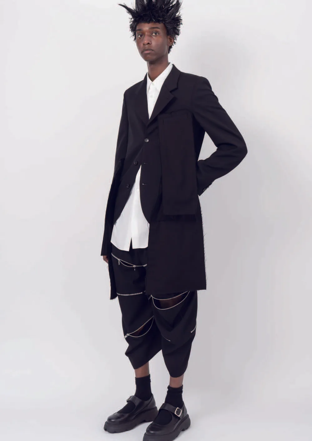 ブラックコムデギャルソン 2024年秋冬 LOOK 7