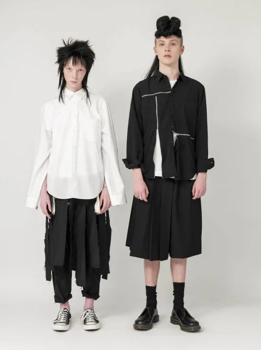 ブラックコムデギャルソン 2019秋冬 LOOK 12