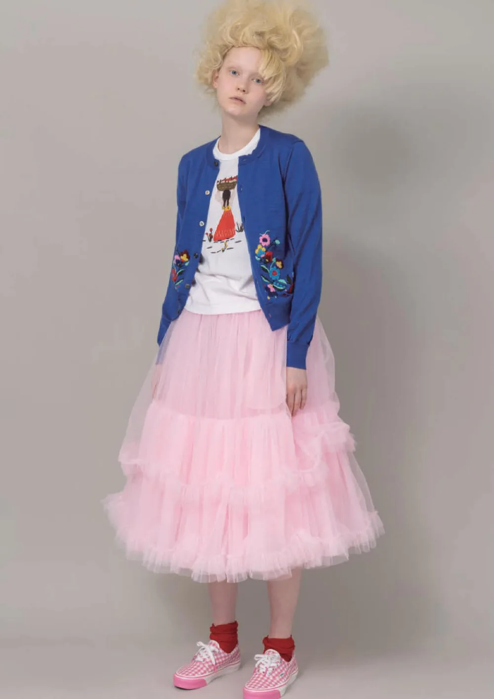 コムデギャルソンガール 2021年秋冬 LOOK 30