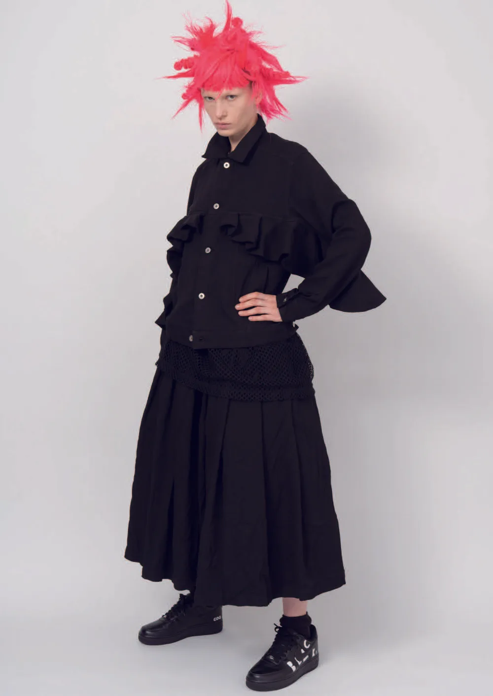 ブラックコムデギャルソン 2026年秋冬 LOOK 11