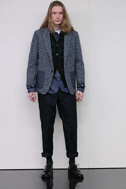 コムデギャルソンオム 2015年秋冬 LOOK 14