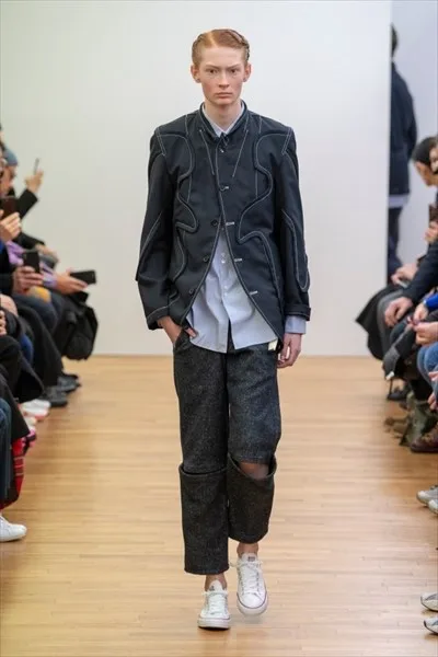 コムデギャルソンシャツ 2019秋冬 LOOK 7