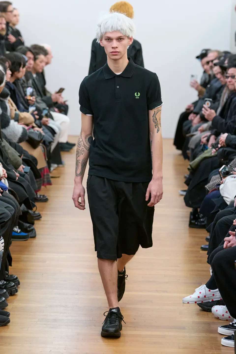 コムデギャルソンシャツ 2026年秋冬 LOOK 10