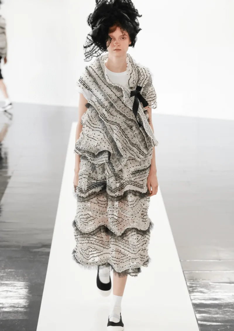 トリココムデギャルソン 2021春夏 LOOK 3