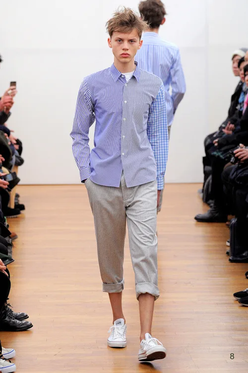 コムデギャルソンシャツ 2015秋冬 LOOK 8