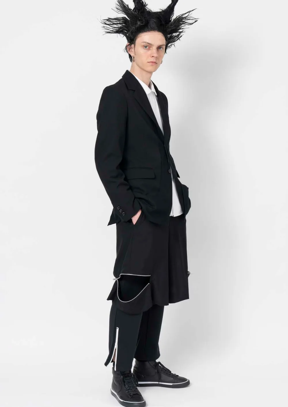 ブラックコムデギャルソン 2023年秋冬 LOOK 38