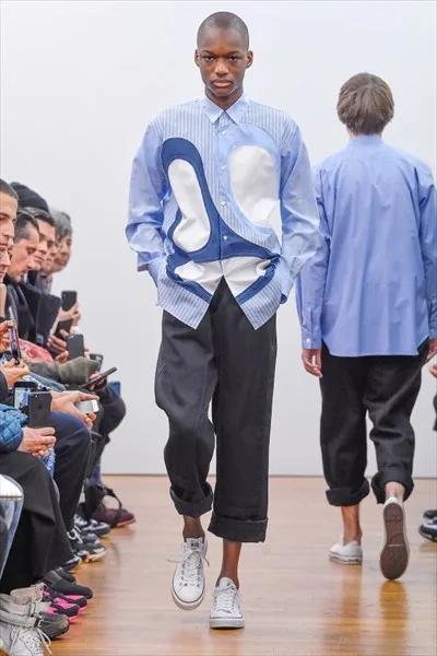コムデギャルソンシャツ 2018秋冬 LOOK 3