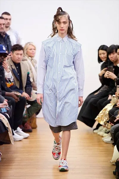 コムデギャルソンシャツ 2020秋冬 LOOK 19