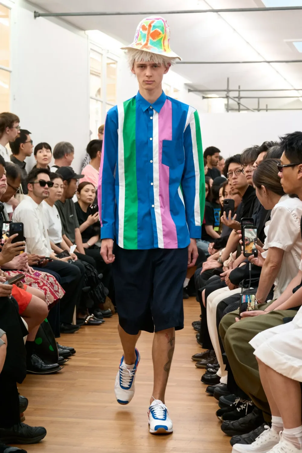 コムデギャルソンシャツ 2027年春夏 LOOK 8