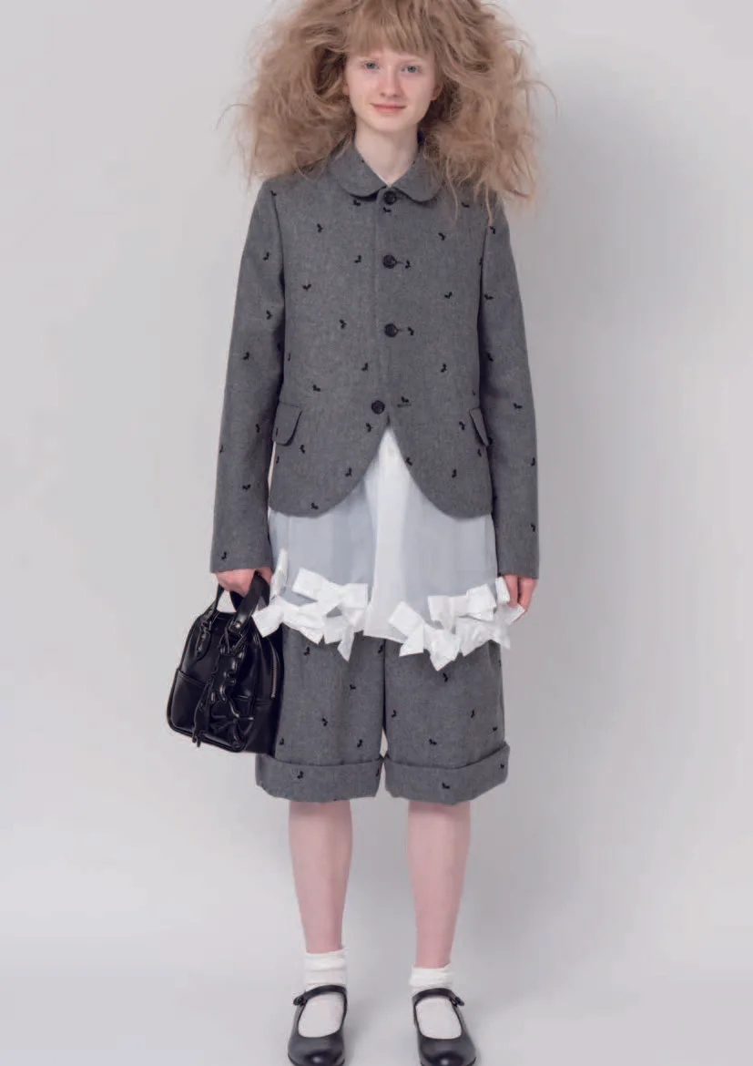 コムデギャルソンガール 2025年秋冬 LOOK 34