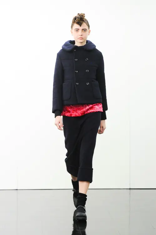トリコ・コムデギャルソン 2014年秋冬 LOOK 17