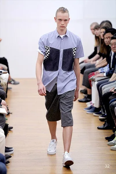 コムデギャルソンシャツ 2014春夏 LOOK 32