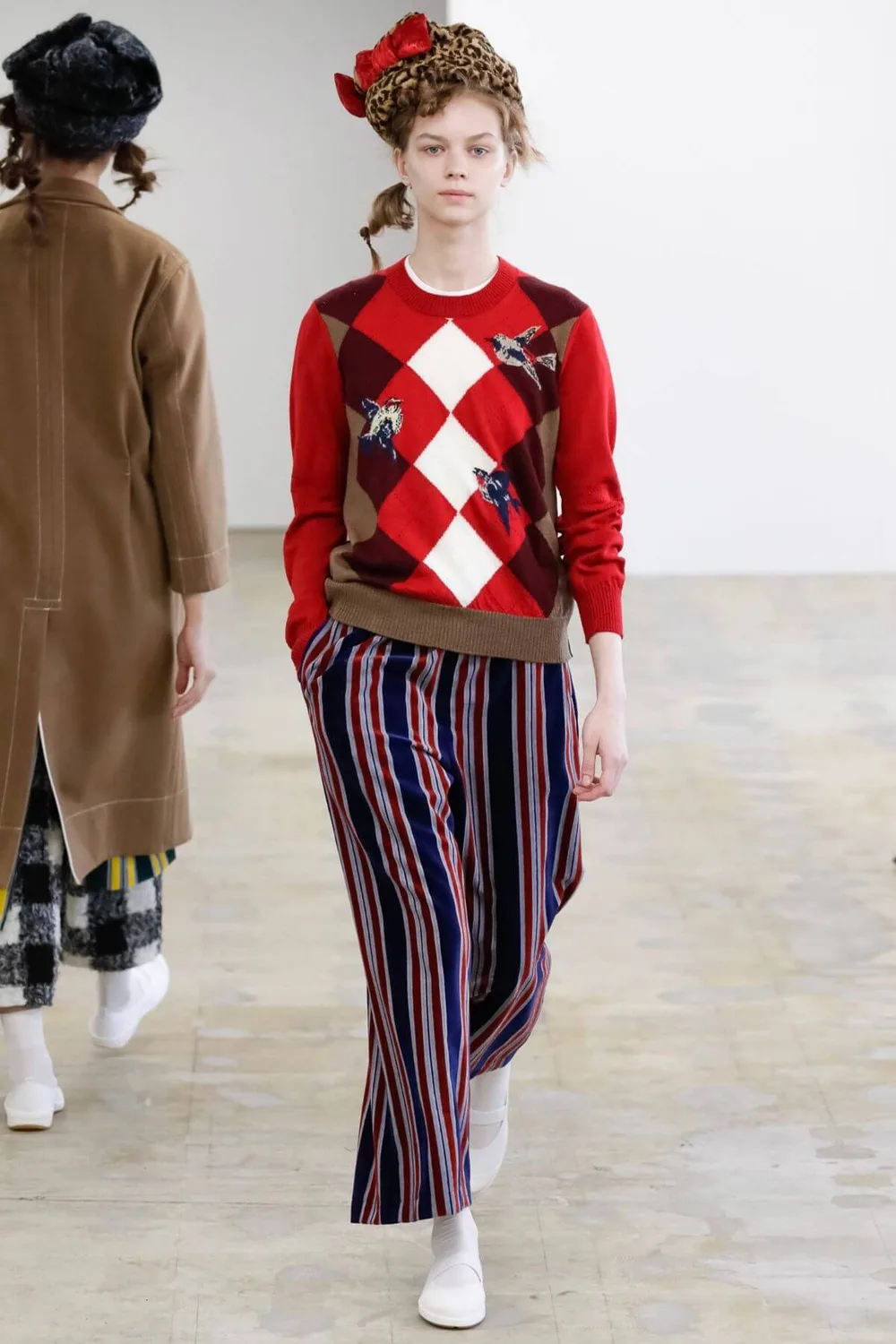 トリココムデギャルソン 2021年秋冬 LOOK 9