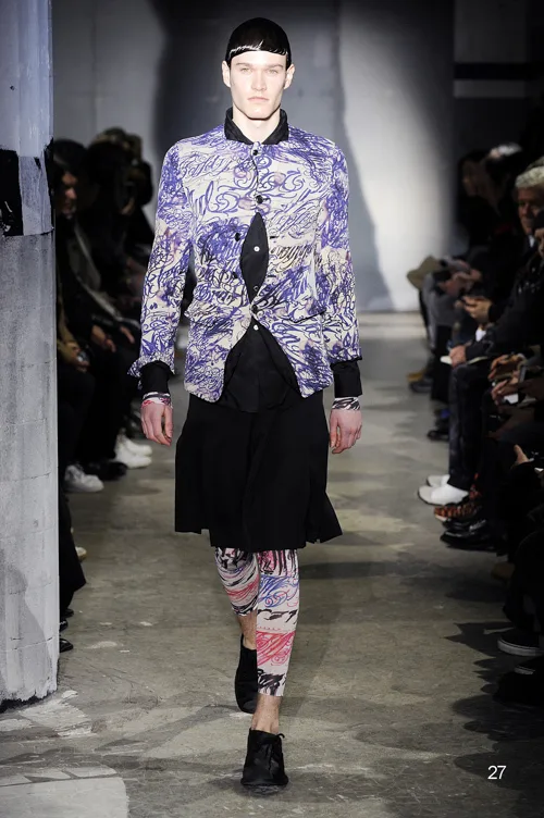 コムデギャルソンオムプリュス 2015秋冬 LOOK 27