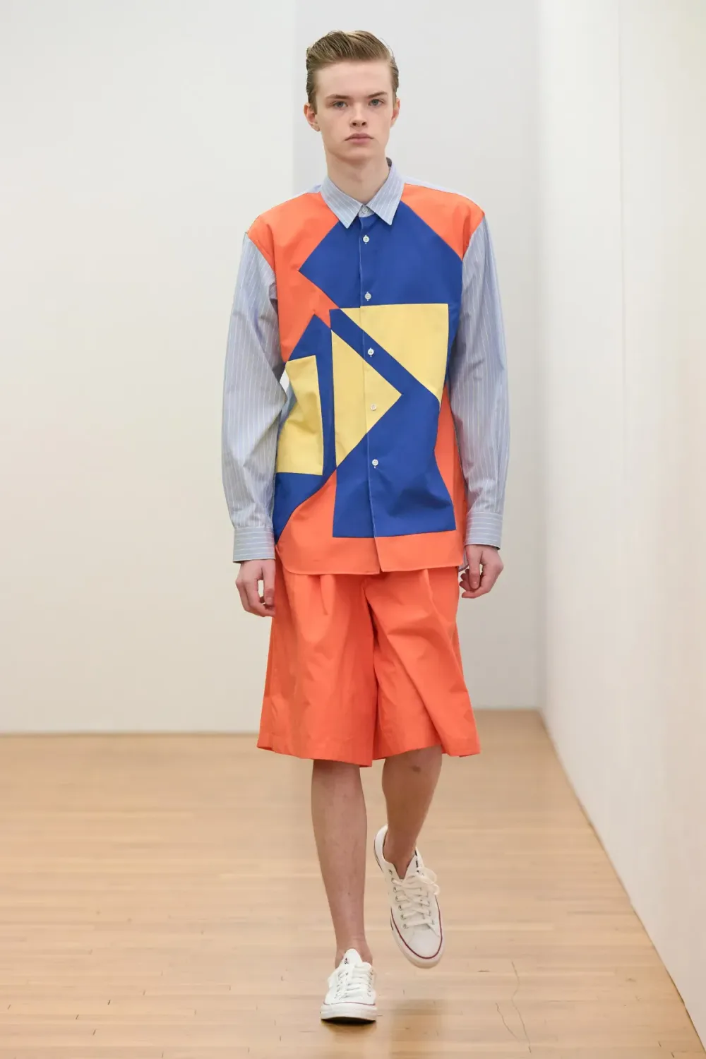 コムデギャルソンシャツ 2024年秋冬 LOOK 15