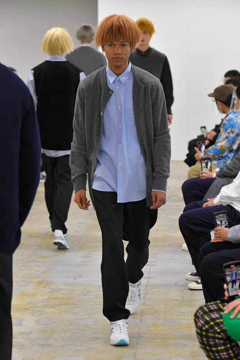 コムデギャルソンシャツ 2021年秋冬 LOOK 35