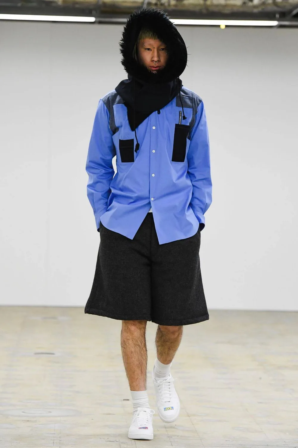 コムデギャルソンシャツ 2022年秋冬 LOOK 12