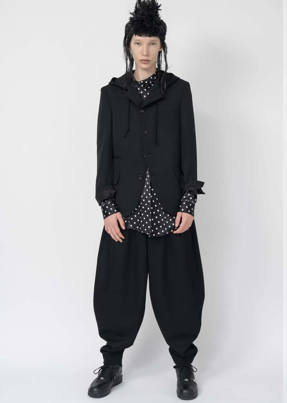 ブラックコムデギャルソン 2025年秋冬 LOOK 5
