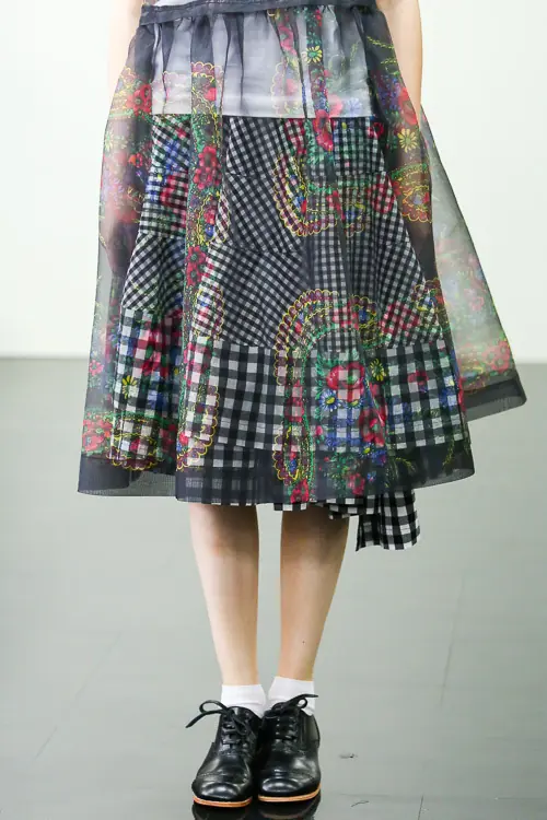 トリコ・コムデギャルソン 2014年春夏 LOOK 1 / VIEW 2