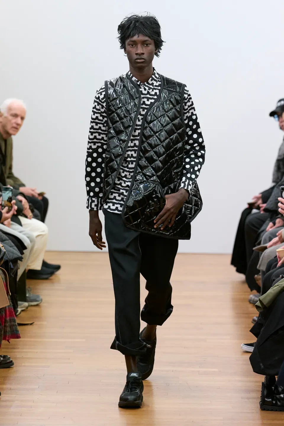 コムデギャルソンシャツ 2026年秋冬 LOOK 14
