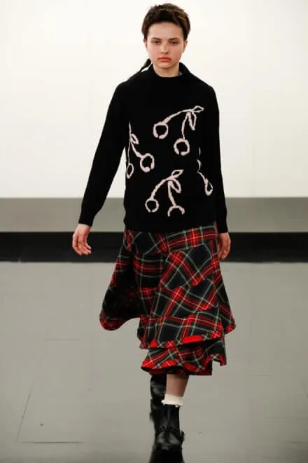 トリココムデギャルソン 2017秋冬 LOOK 28