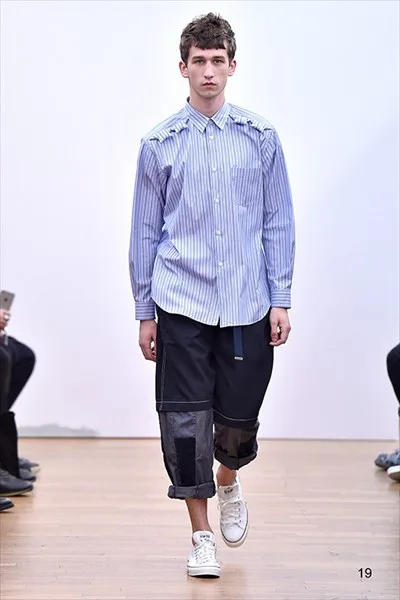 コムデギャルソンシャツ 2016秋冬 LOOK 19