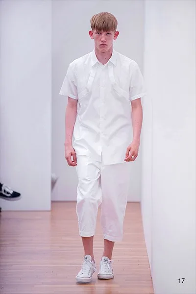 コムデギャルソンシャツ 2017春夏 LOOK 17