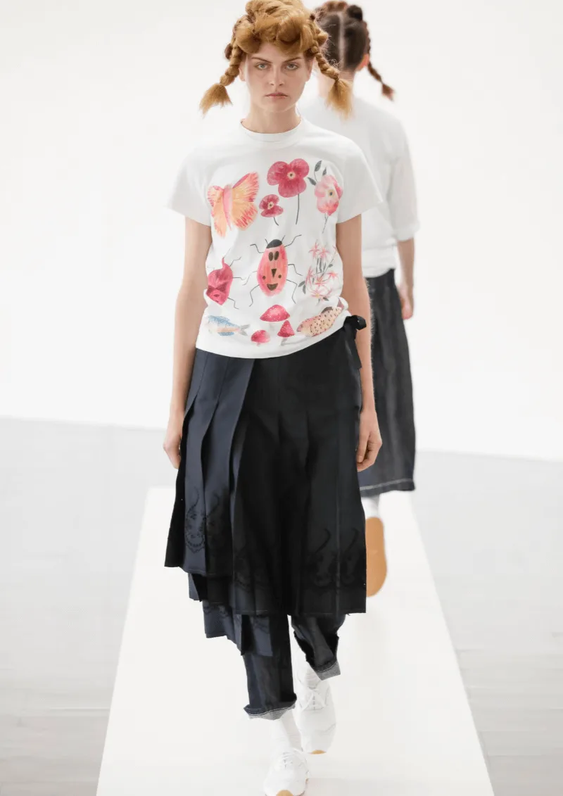 トリココムデギャルソン 2021春夏 LOOK 35