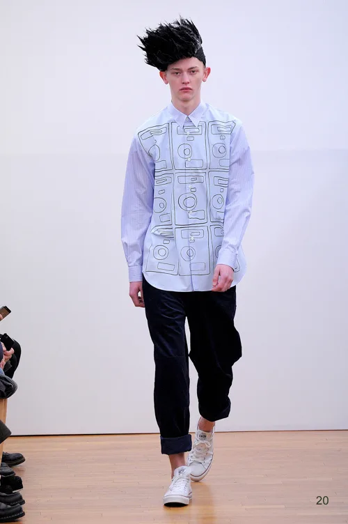 コムデギャルソンシャツ 2015秋冬 LOOK 20